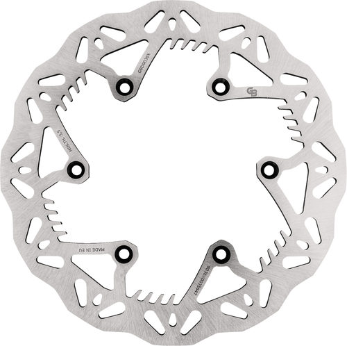 Gbrakes GBD9036X Gbrakes Brake Rotor 240Mm Solid Mount Wave Rear Gbd9036X Gbd9036X