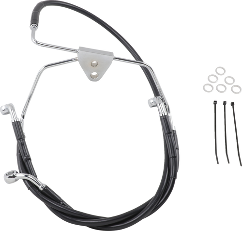 DRAG SPECIALTIES Drag Specialties Line Brk Ft Flh 96-07 Bk