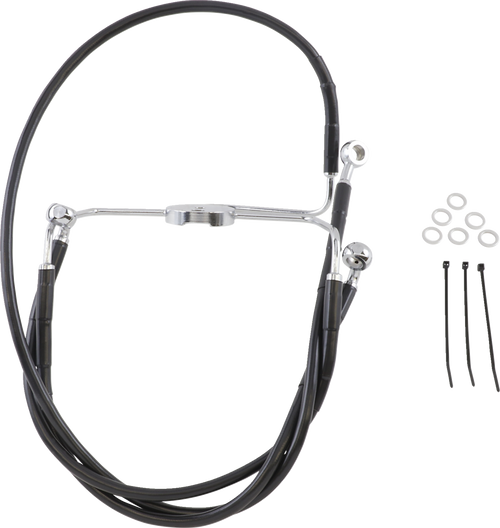 DRAG SPECIALTIES Drag Specialties Line Brk Ft Flhr96-7Bk+10