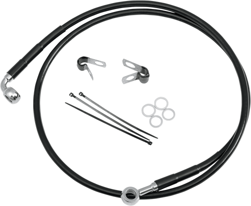 Drag Specialties Line Brk Ft Wg 93-05 Bk