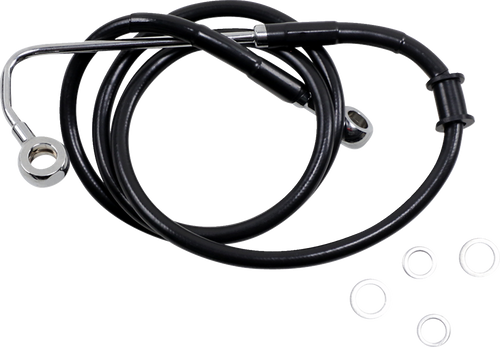 DRAG SPECIALTIES Drag Specialties Brk Line 15-17Sftl Blk +8