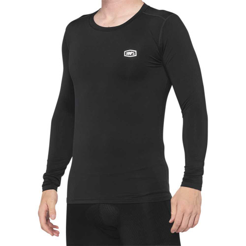 100% 4004500003 100% Basecamp Jersey - Long-Sleeve - Black - Xl 40045-00003