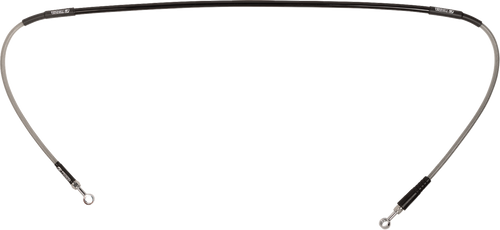 MOOSE OFFROAD T01-1-001/P Moose Offroad Stainless Steel Braided Brakeline - Front T01-1-001/P