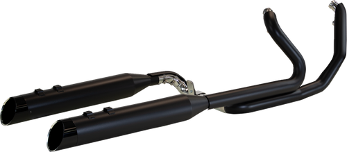 KHROME WERKS 200830-SR Khrome Werks Exhaust System Dominator-Sr Black W/O End Cap 200830-Sr