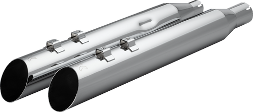 Khrome Werks Muffler 4.0" M8 Slash Up Chrome 40Fsl-1011-Chr