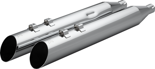 KHROME WERKS 40FSL-1021-CHR Khrome Werks Muffler 4.0" Trike/Tc Slash Up Chrome 40Fsl-1021-Chr