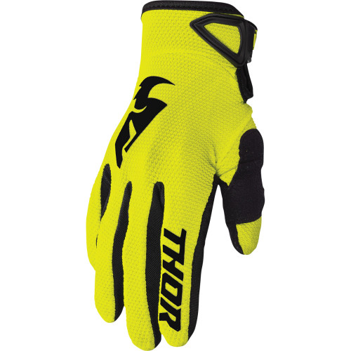 Thor Sector Gloves - Acid/Black - Xs
