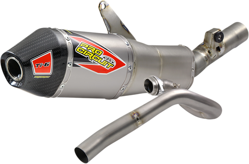 PRO CIRCUIT 0312145F Pro Circuit Exhaust Ti-6 Honda 450 0312145F
