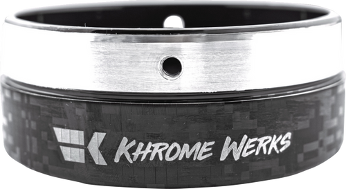 Khrome Werks End Cap 4.50" Billet Cut Tip - Digital Camo Pattern 200880P