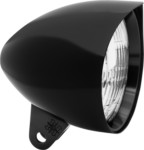 HEADWINDS 1-4500VZA Headwinds Headlight Housing 4-1/2" Gloss Blk Vampire Concours Bullet 1-4500Vza