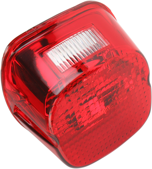 DRAG SPECIALTIES Drag Specialties Lens T/L Red Top Tag03-23