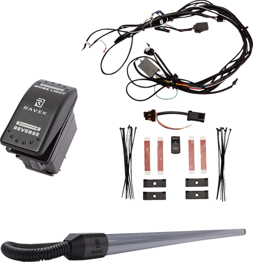 RAVEK 64-5001 Ravek Tail Light Multi Function Ravek Rzr Pro Xp/R/S Ride Comm 64-5001