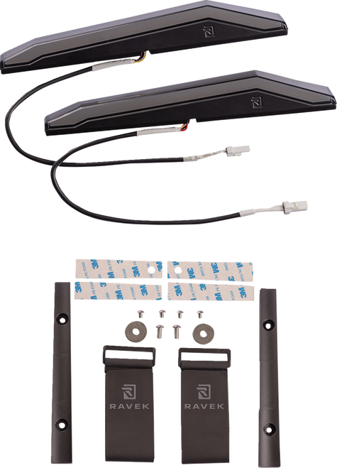 RAVEK 65-2011 Ravek Lights Red Turn & Brake Apex Canam Defender Hd11 65-2011