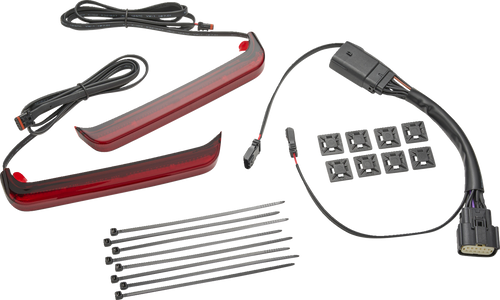 Ciro Light Bag Blades Red Lens Red Leds 42019