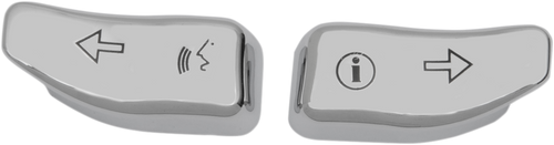 DRAG SPECIALTIES Drag Specialties Caps T/S Ext Chr Flt14-19