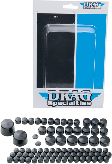 Drag Specialties Covers Bolt 07-10Fxst Blk