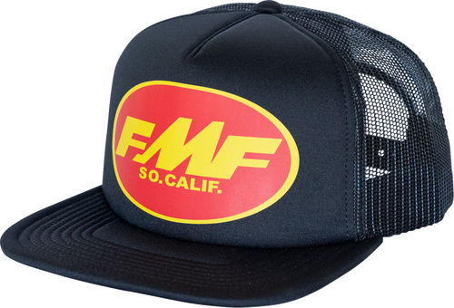 FMF HO25196901BLK Fmf Hat Big Pro Trucker Black Ho25196901Blk