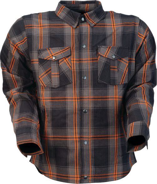 Z1R Z1R Jacket Ashwood Flannel Gray/Orange 2Xl