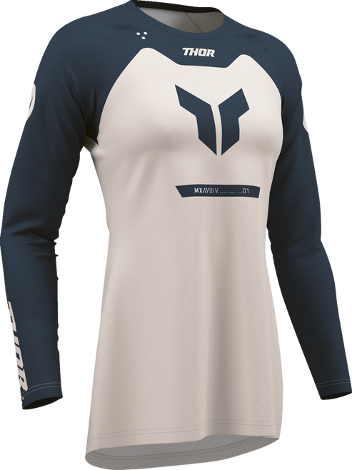 THOR Thor Jersey Womens Ridemode Menace Midnight/Dust Md