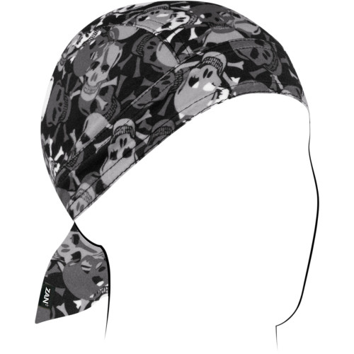 Zan Headgear Flydanna Sportflex - Allover Skull Zl424