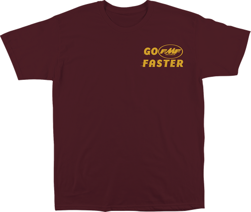 FMF FA25118902MRNXL Fmf Tee Faster Maroon Xl Fa25118902Mrnxl