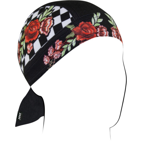 Zan Headgear Flydanna Sportflex - Checkered Floral Zl421