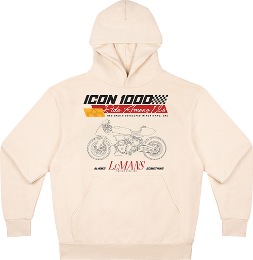 ICON Icon Hoodie Always Something Ivory Sm