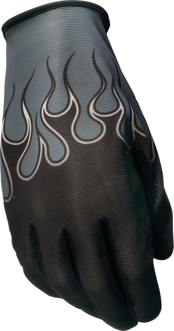 Z1R Glove Flame Black/Gray Lg