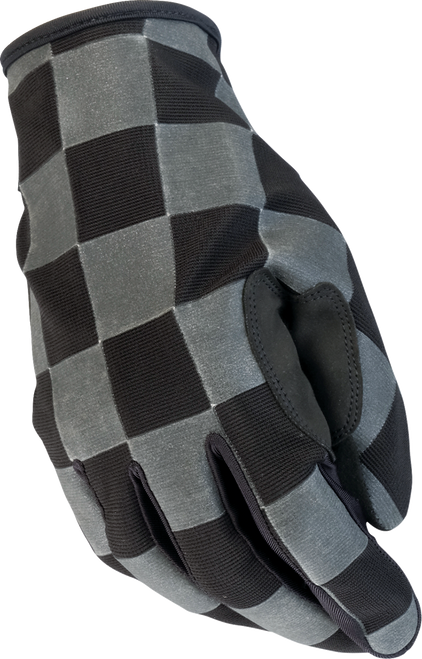 Z1R Z1R Glove Reflective Checkers Black Sm