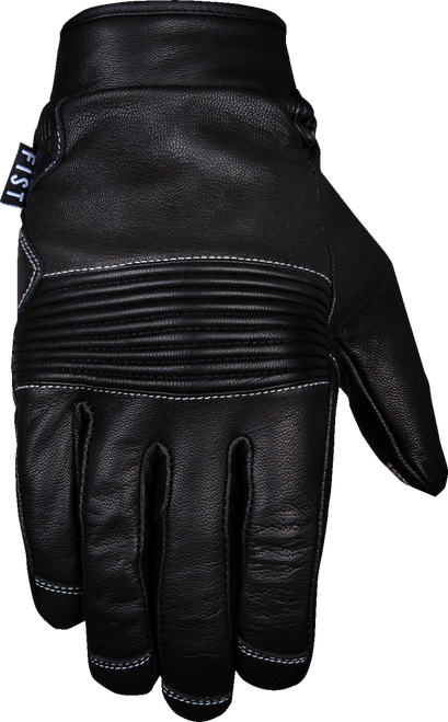 FIST HANDWEAR RW001M Fist Handwear Glove Road Warrior Leather Black Md Rw001M