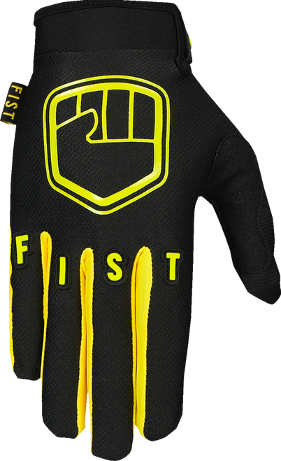 FIST HANDWEAR F-GS-01130-L Fist Handwear Glove Stocker Fluro Yellow Lg F-Gs-01130-L
