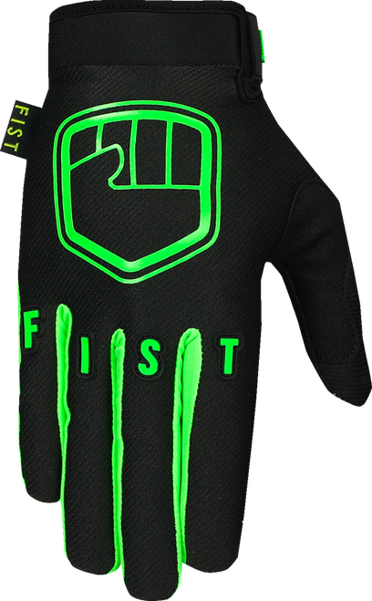 Fist Handwear Glove Youth Stocker Fluro Green Lg F-Gsy-01129-L