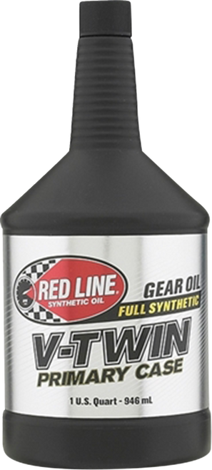 RED LINE SYNTHETIC OIL 42904 Red Line Synthetic Oil V-Twin Primary Oil - 1 Quart 42904