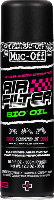 MUC-OFF 21463US Muc-Off Bio Air Filter Oil - 500Ml 21463Us