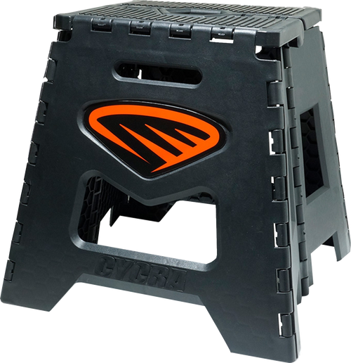 Cycra Folding Motostand - Black W/ Orange Decal 1Cyc-2038-22