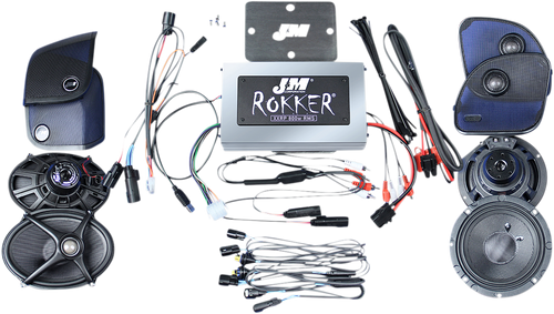 J & M Amp Rok 800W4Ch 15-20 Flt Xxrk800Sp415Rcs