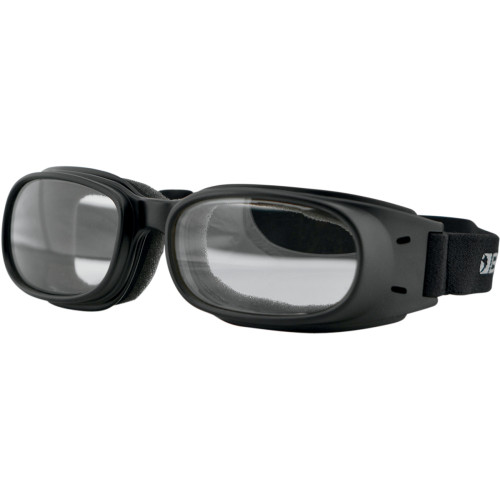 Bobster Piston Goggles - Matte Black - Clear Bpis01C