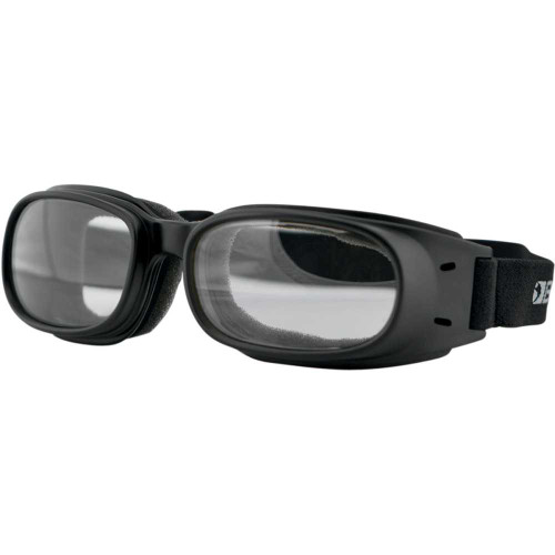 BOBSTER BPIS01C Bobster Piston Goggles - Matte Black - Clear Bpis01C