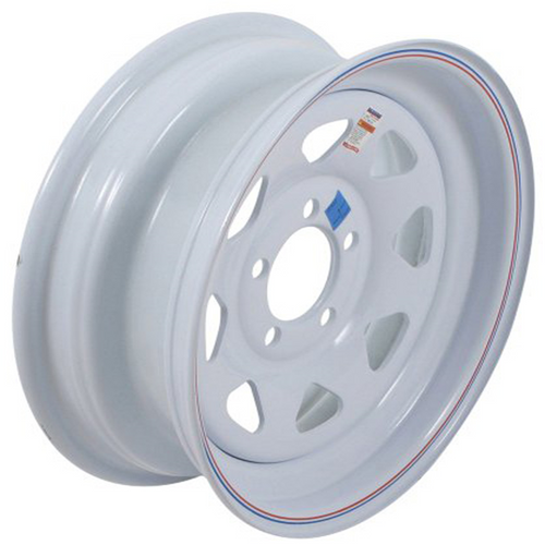 AMERICAN TIRE & WHEEL 20422 American Tire & Wheel 8" Wheel (480X8) 4 Hole Painted 20422