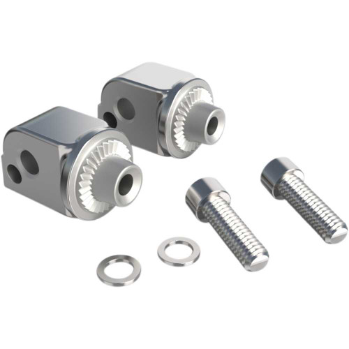 CIRO 60015 Ciro Footrest Adapter - Chrome 60015