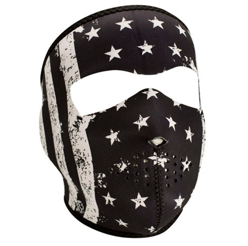 Bobster Full Mask Neoprene Black/White Vintage Flag Wnfm091