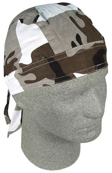 Bobster Flydanna; 100% Cotton Urban Camouflage Z202C