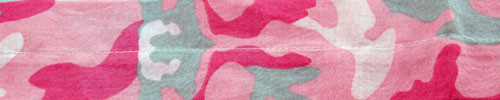 Bobster Cooldanna 100% Cotton Pink Camouflage Dc276