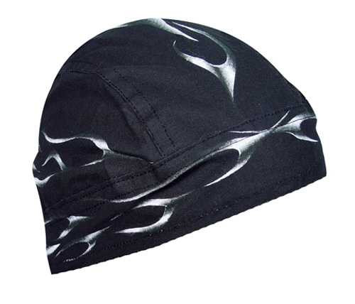 BOBSTER Z353 Bobster Flydanna; 100% Cotton Black Tank Flame Z353