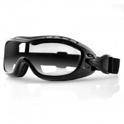 BOBSTER BHAWK01C Bobster Night Hawk Otg Goggle Black Frame Anti-Fog Clear Lens Bhawk01C