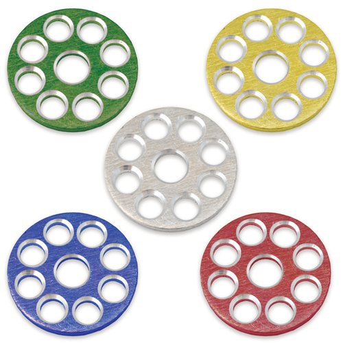 BOLT MOTORCYCLE ACCESSORIES 2009-WTW.G Bolt Motorcycle Accessories Alm Works Tank Washer Green 2009-Wtw.G