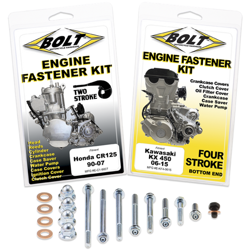 BOLT MOTORCYCLE ACCESSORIES E-Y8-9320 Bolt Motorcycle Accessories Engine Fastener Kit Yam 2-Strk E-Y8-9320