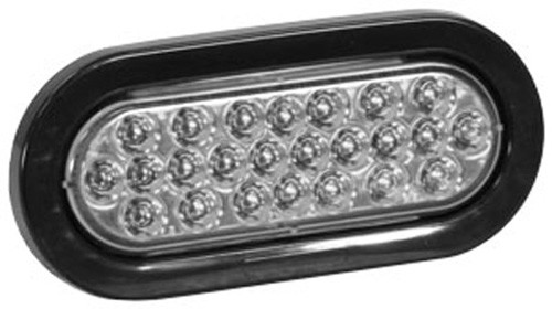 Buyers Trailer Products 6-1/2" Oval Clear Strobe Light Sl65Co