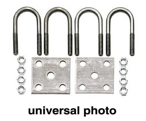 C.E. SMITH COMPANY 23000 C.E. Smith Company U-Bolt Kit 1 3/4 Rnd 23000