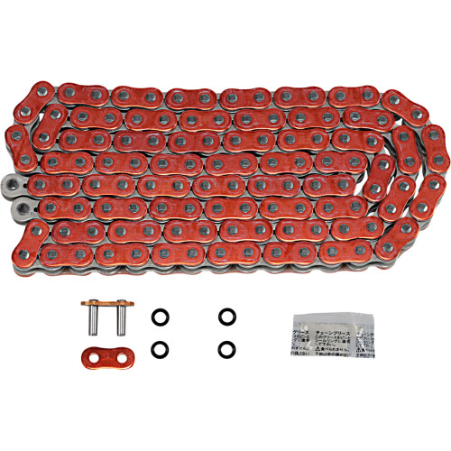 Ek 520 Zvx3 - Sportbike Chain - 120 Links - Orange 520Zvx3-120Ao